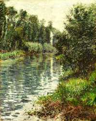 En liten gren av Seine, Argenteuil, 1888-90