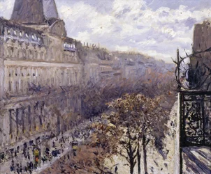 Italienarnas boulevard, 1880.