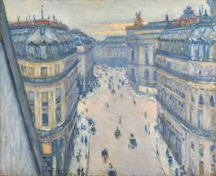 Halévy Street, vy från sjunde våningen