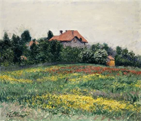 Normandies landsbygd; Landskap i Normandie, 1884