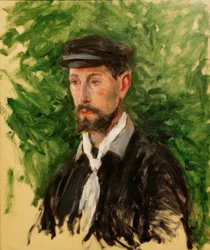 Porträtt av Eugène Lamy, byst