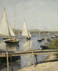 Segelbåtar vid Argenteuil, ca. 1888