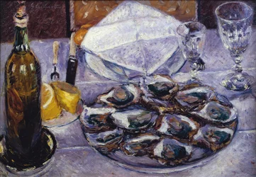 Stilleben med ostron, 1881