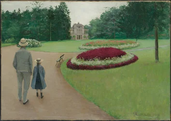 The Park of the Caillebotte Property at Yerres, 1875