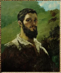 Autoportrait - Självporträtt (målning på duk)