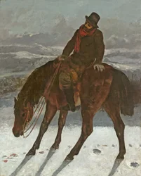 Jägare till häst, cirka 1864