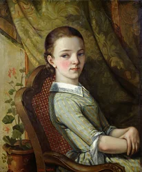 Juliette Courbet (1831-1915) 1844 (olja på duk)