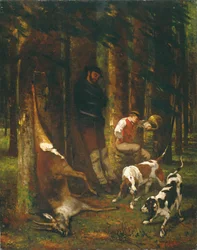 L "Hallali eller La Curee, 1858-62