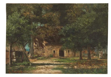 Moder Toutains trädgård i Honfleur, c.1859-61