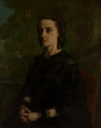 Madame Frederic Breyer Fanny Hélène Van Bruyssel, 1830-1894, 1858.