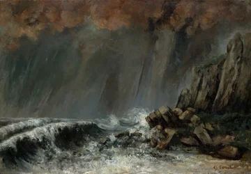 Marine: The Waterspout, 1870.