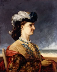 Porträtt av grevinnan Karoly, 1865