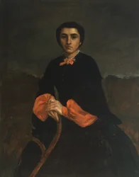 Porträtt av en kvinna: Juliette Courbet