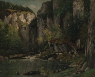 Flod och klippor, 1873-77.