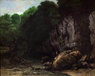 Bäcken vid den svarta brunnen, 1865