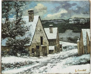 Village Edge på vintern