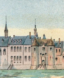 Utsikt över slottet Plessis-les-Tours