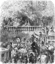 "Ett kvarter på vägen", 1872.