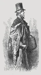 "A Greenwich Boat Traveller", 1872.