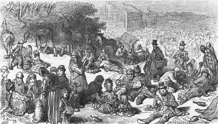 "A Sketch on the Downs", 1872.