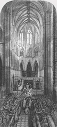"Ett bröllop i klostret", 1872.