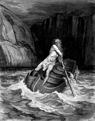 Charons ankomst, 1857