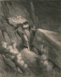 Från den djupa avgrunden, bakom locket på ett stort monument, stod vi pensionerade, c1890.