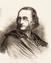 Porträtt av Jacques Offenbach 1819-1880, 1860.
