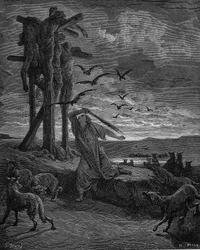 Rizpa, kung Sauls konkubin, 1866