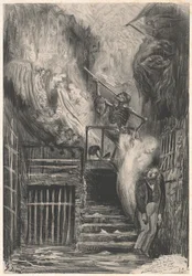 Rue de la Vieille-Lanterne [Gérard de Nervals självmord]