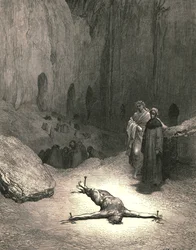 Den där genomborrade anden...var han som gav fariséernas råd, ca 1890.
