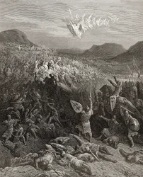 Slaget vid Nicaea 1097, illustration från 