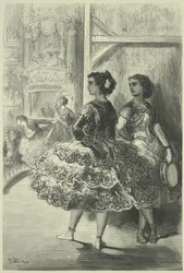 Fandango på teatern San Fernando, Sevilla