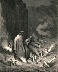 Där stod jag som munken som tar emot bikten av en stackare dömd till döden för mord, omkring 1890