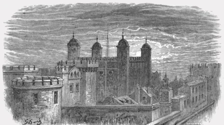 "Tower of London", 1872.