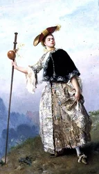 Den fashionabla kvinnan (panel)