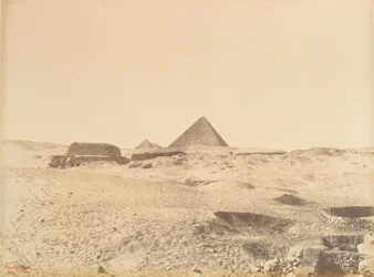 Pyramiderna i Giza, 1865-69.