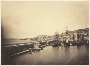 Kajen i Sète, 1857.