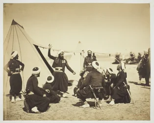 Zouave Storyteller (Berättelsen)