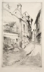 School Street i Troyes, 1902.