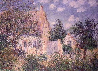 Stuga på St. Cyr du Vaudreuil (olja på duk)