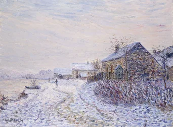 Snö vid Tournedos-sur-Seine, 1899