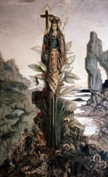 Mystic Flower av Gustave Moreau.