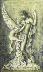 Oidipus och sfinxen; Oedipe et le Sphinx,