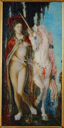 The Unicorn (målning på duk)