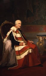 Porträtt av George Percy, 5:e hertigen av Northumberland