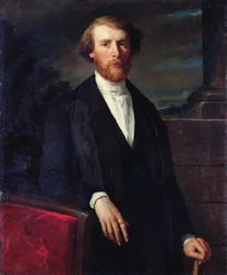 Porträtt av Pierre Schlumberger, 1864