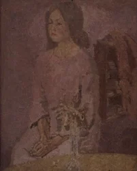 Girl in Rose, c.1918