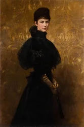 Porträtt av drottning Elisabeth Porträtt av kejsarinnan Elisabeth