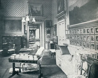 Prince Consorts omklädningsrum på Buckingham Palace, c1899, 1901